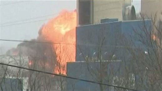 Sammis Power Plant implosion in Stratton, Ohio
