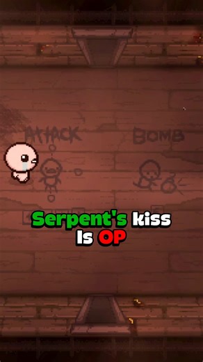 Kayhos on Instagram: "Serpent's Kiss Guide #thebindingofisaac #kayhosyt"