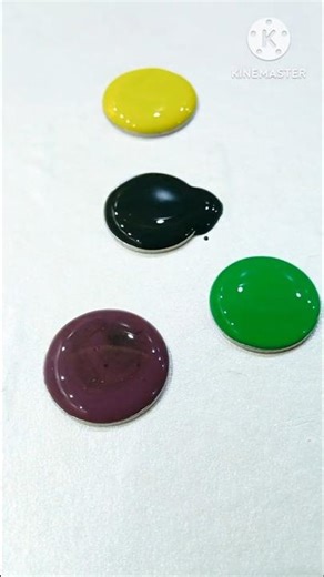 Satisfying artwork / Colour mixing video / asmr / Esh Candy asmr