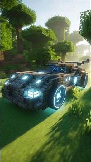 Minecraft working car tutorial #minecraft