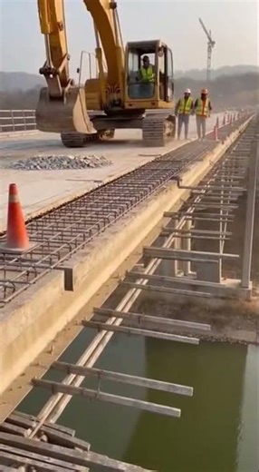 The Excavator Rolled Forward as the Concrete Support Disappeared