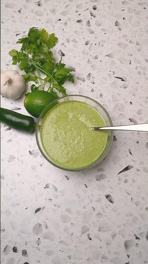 Aji Verde Sauce | Creamy, Spicy, Fresh #shorts