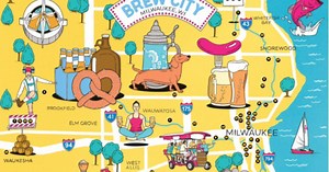 The Original Brew City Beer Map unveiled