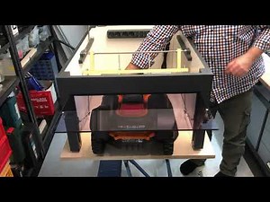 Worx Landroid Garagenbau Teil 2.