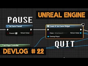 How to Set up Levels, Pause, Restart, Quit The Game | Devlog 22 - Unreal Engine GameDev