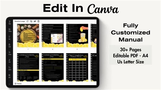 Lemon Bottle Fat Dissolve Training Manual: Editable Lipolysis Guide (canva) - Etsy