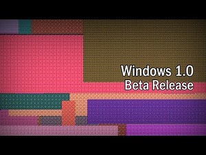 Windows 1.0 Beta Release