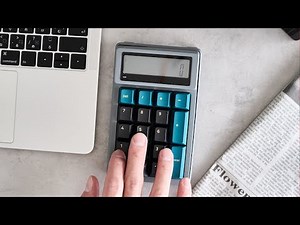 Boost Your Productivity with DENTEN 2 in 1 Calculator & Numpad