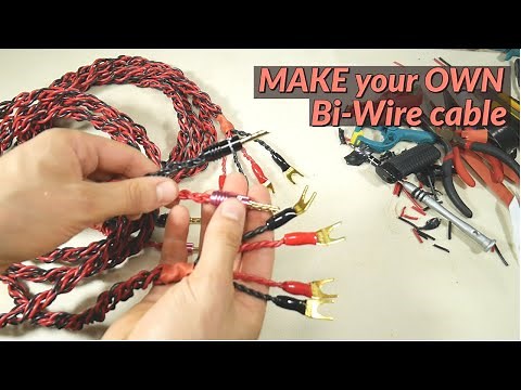 How to make your own Bi-Wire speaker cable [Hi-Fi] [DIY]