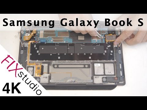 Samsung Galaxy Book S - disassemble [4k]