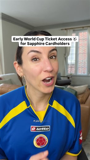 Points By J | Jess Bohorquez on Instagram: "Comment “fifa” for my blog post with more info on the process & card options that give you access #creditcardpoints #chase #creditcardtips These opinions are my own! They’re not of any bank, credit card company, airline or hotel. Points By J may receive compensation from JPMC if you choose to support my small business by applying for a card through an affiliate link."