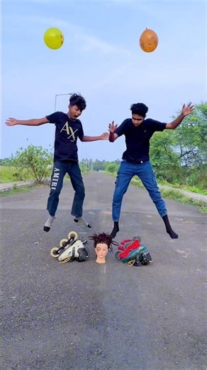 Unique Skating Skills and Techniques You 😇😲 #tiktok #ytshorts #rollerskating #inlineskatingwheels