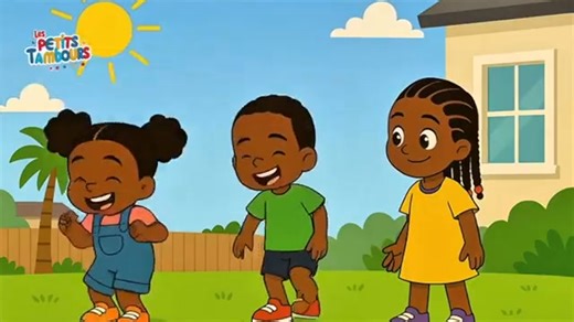Voici une jolie comptine bilingue Bambara Français, où Les Petits Tambours jouent, rient, courent et s’amusent dans le jardin ! 🌞⚽🌳 Une chanson parfaite pour : ✨ les tout-petits ✨ l’éveil musical ✨ l’apprentissage des langues africaines ✨ la danse et le mouvement ✨ la découverte du bambara de façon simple et 🎶 Comptines africaines pour enfants 🌍 Langues : bambara, wolof, swahili, lingala, français etc 👧🏾👦🏾 Personnages doux et bienveillants 📚 Vidéos éducatives pour bébés et enfants Sourc