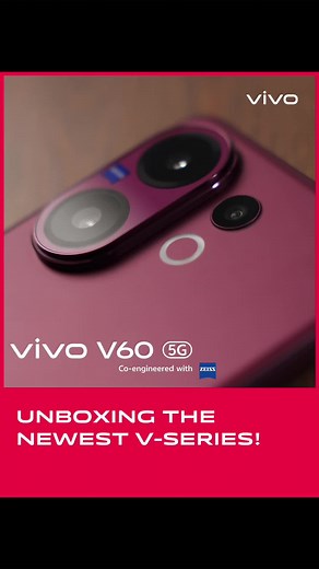 Unboxing the New Vivo V60: Features & Specs