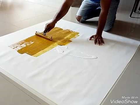 Acrylic abstract painting # demonstration # techniques # easy