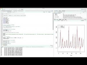 Time Series Forecasting in R - Simple Exponential Smoothing model using lynx dataset
