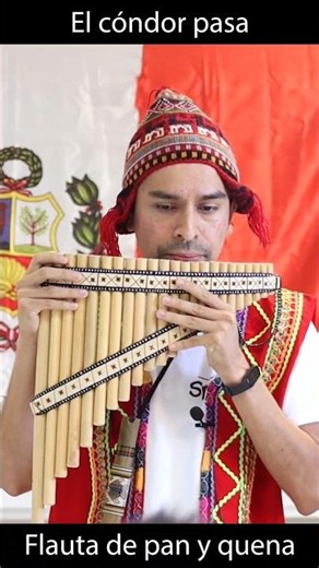 El cóndor pasa | Flauta de pan y quena #musicaandina #flautadepan #quena