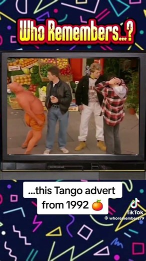 Definitely miss the old way of doing TV Advertising one of the best Tango adverts ever
