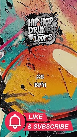 86 BPM Hip Hop Drum Loop – Classic Boom Bap Groove