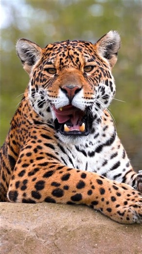 Meet our Keira, our golden jaguar!