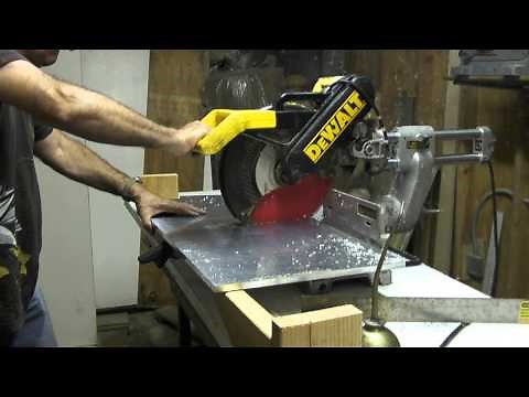 cutting 1/2 inch aluminum plate