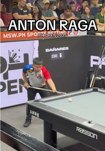 Anton Raga's Outstanding Performance at PH Open 2025