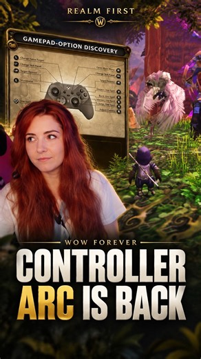AnnieFuchsia Finds the Controller Options in WoW Forever