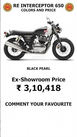 Royal Enfield Interceptor 650 (2025) | Price & Color Options Unveiled!