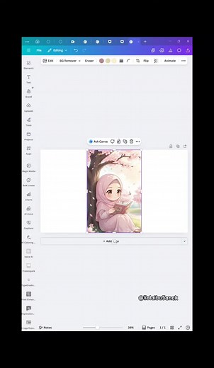 Ubah Foto Portrait Jadi Landscape dengan Canva