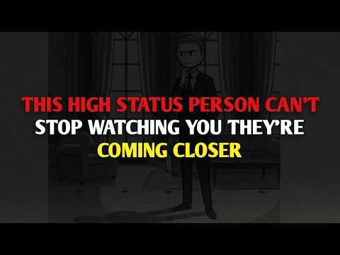 THIS HIGH STATUS PERSON CAN’T STOP WATCHING YOU THEY’RE COMING CLOSER || psychology Facts