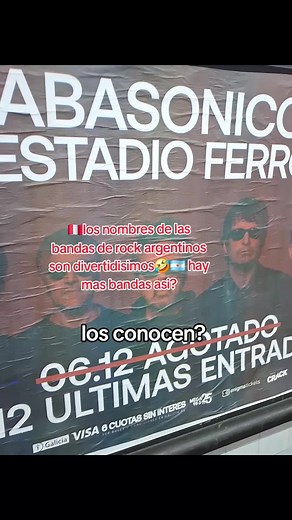 Divertidos Nombres de Bandas de Rock Argentinos