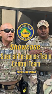 FHP Tampa (Troop C) | #showcase: Look inside at #YourFHP Central - Special Response Team (SRT) as they enhance their skills through dynamic training exercises.... | Instagram