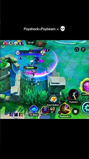 ESPEON IS BROKEN! 😱 Psyshock + Psybeam = INSANE STUN & DAMAGE 🔥 | Pokémon Unite #shorts #espeon