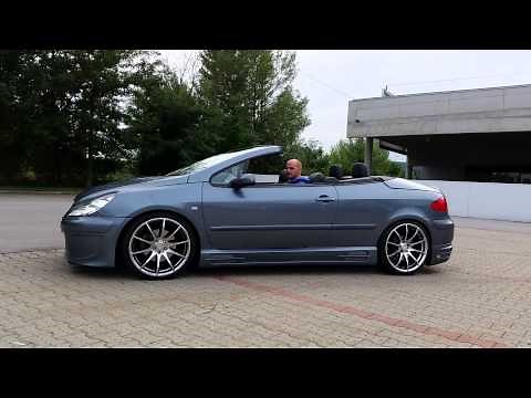 Tuning peugeot 307 CC roof opening