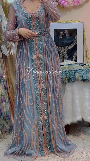 Commande d’une cliente satisfaite 🩵 | Nina couture