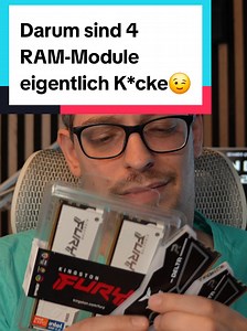 Verbaue KEINE 4 RAM-Module😉 #pctips #pchilfe #hardware #ram #ddr5