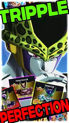 The PERFECT Cell Team in Dragon Ball Legends #dblegends #dragonball