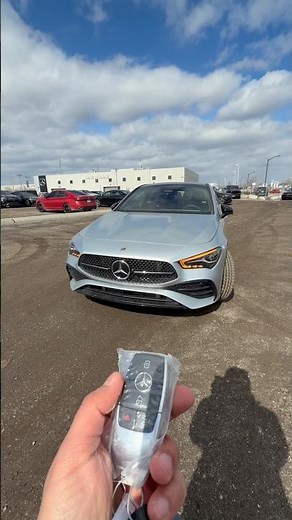 2026 CLA 250 interior is actually insane #Mercedes #Luxury