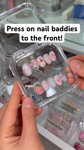 Press on nail baddies to the front! #idomyownnails