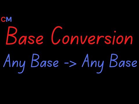 How to convert between any two bases (FAST) | Math Trick