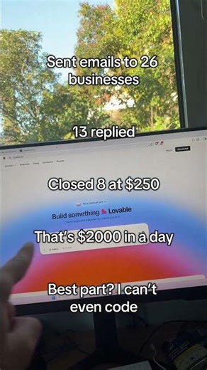 literally printing money with lovable.dev #vibecoding #ugc #lovable #lovablepartner