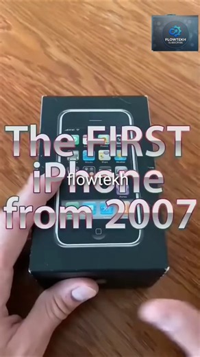 First iphone from 2007 iphone 1 unboxing #apple #tech