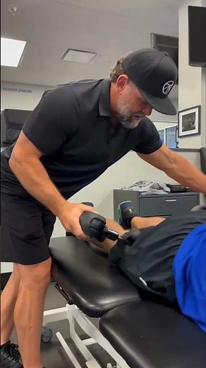#Theragun PRO + Duo Adapter attachment = an extra powerful treatment 💯 #Therabody #Shorts