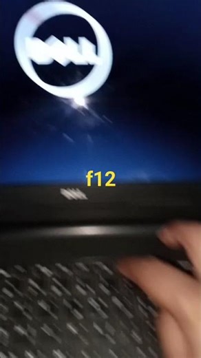 Dell laptop boot key f12 #dell #laptop #computer