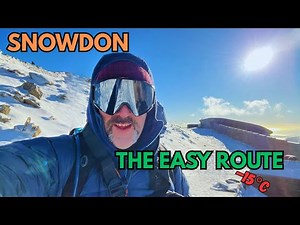 Is Llanberis really the easy route up Snowdon? I take on yr Wyddfa in winter.