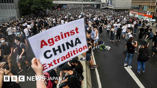 【解説】 なぜ香港でデモが？　知っておくべき背景 - BBCニュース