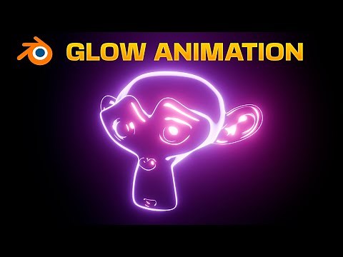 Amazing GLOW ANIMATION in Blender with Layer Weight