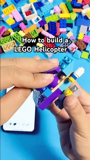 How to build a LEGO Helicopter with Brickify 🚁