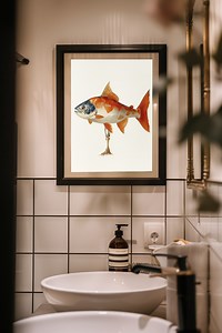 Victorian Salmon Fish Skeleton Leg, Vintage Illustration Art Print: Digital Download - Etsy UK