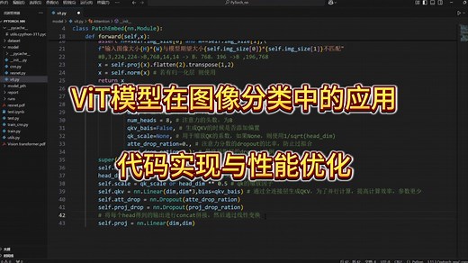 手把手教你用Python实现ViT：图像分类任务实战！-人工智能/机器学习/深度学习